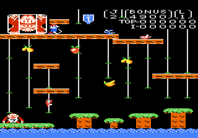 Donkey Kong Junior - Screenshot