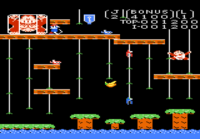 Donkey Kong Junior - Screenshot