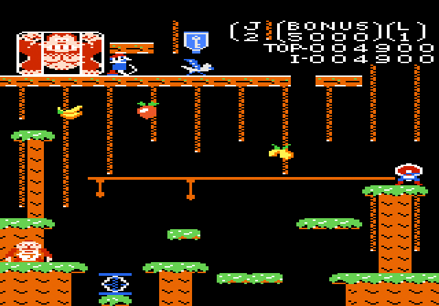 Donkey Kong Junior - Screenshot