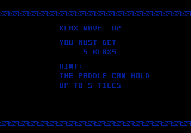 KLAX - Screenshot