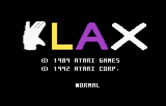 KLAX - Screenshot