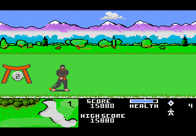 Ninja Golf - Screenshot