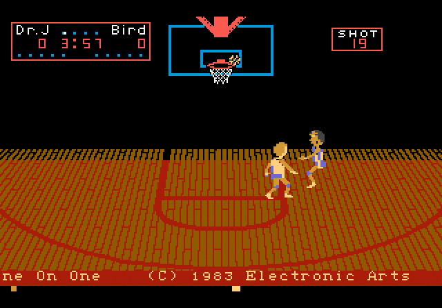 One-on-One Basketball - Screenshot