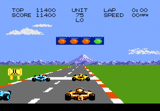 Pole Position II - Screenshot