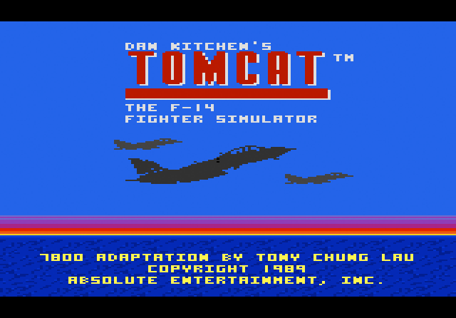 Tomcat: The F-14 Fighter Simulator - Screenshot