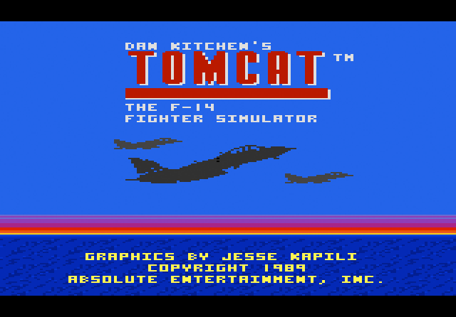 Tomcat: The F-14 Fighter Simulator - Screenshot