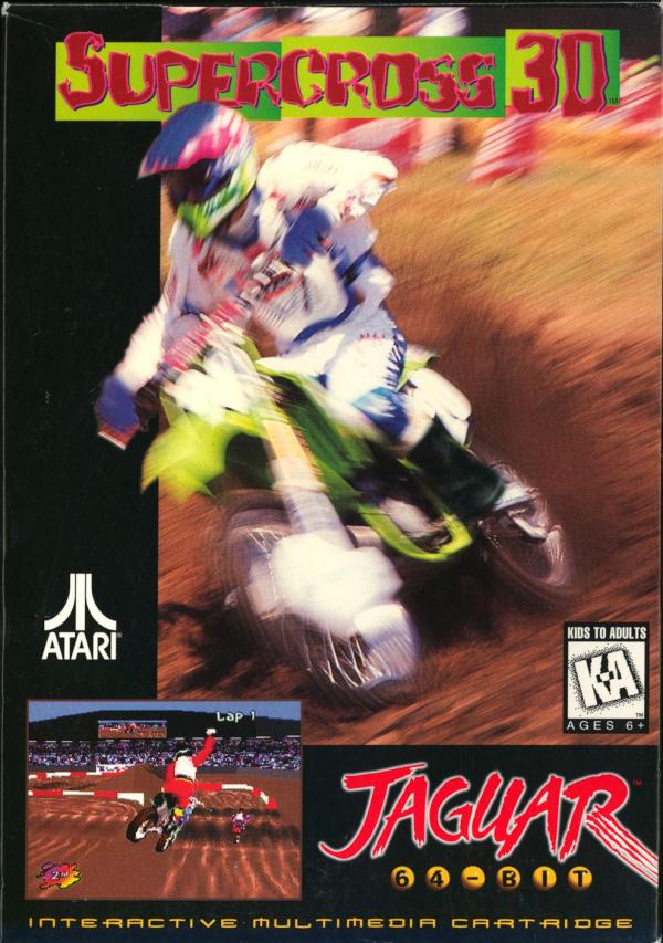 Supercross 3D - Box Front