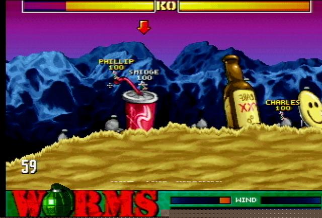 Worms - Screenshot