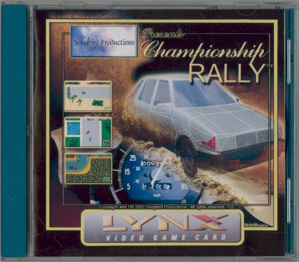 Championship Rally - Box Front