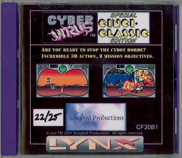 Cyber Virus: CinciClassic Edition - Box Front