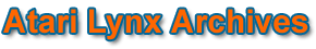 Atari Lynx Archives