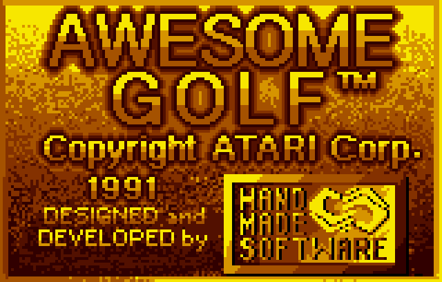 Awesome Golf - Screenshot