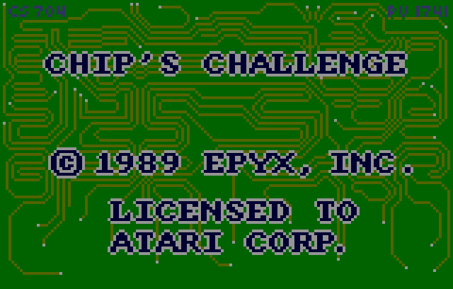 Chip's Challenge - Screenshot