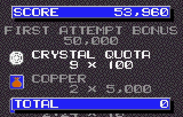 Crystal Mines II - Screenshot