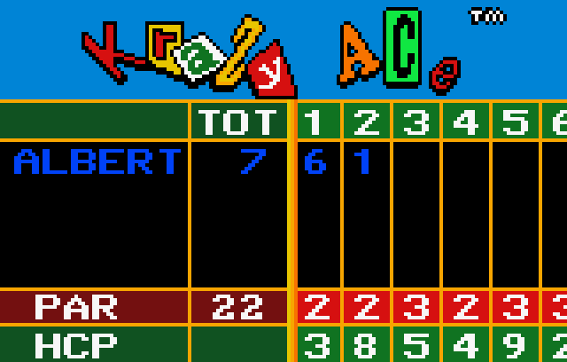 Krazy Ace Miniature Golf - Screenshot