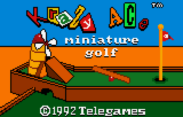 Krazy Ace Miniature Golf - Screenshot