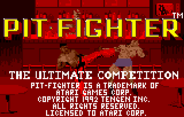 Pit-Fighter - Screenshot