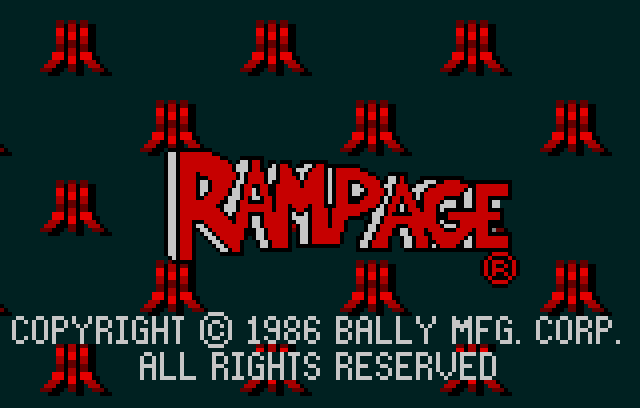 Rampage - Screenshot