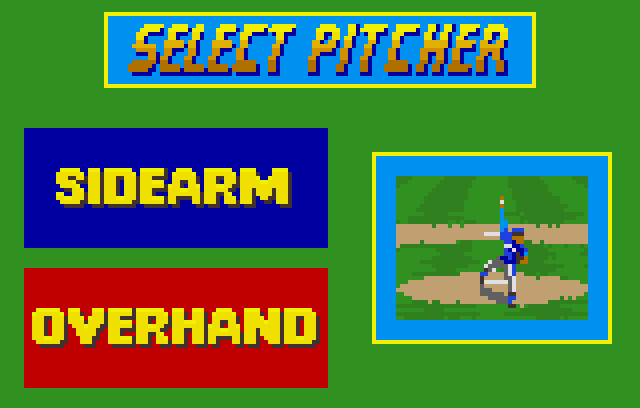 Relief Pitcher - Screenshot