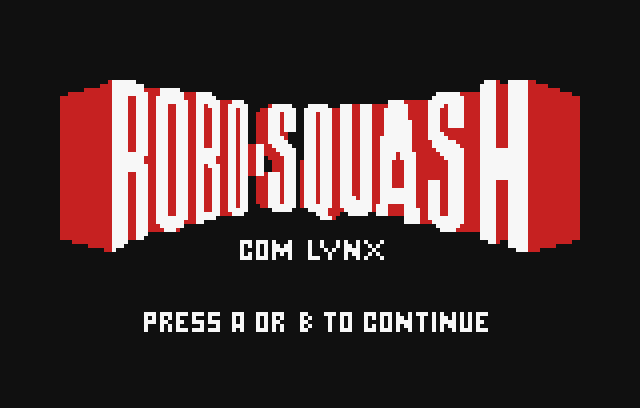 Robo-Squash - Screenshot