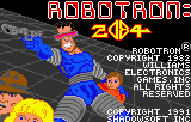 Robotron: 2084 - Screenshot