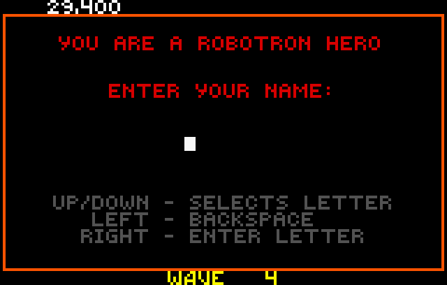 Robotron: 2084 - Screenshot