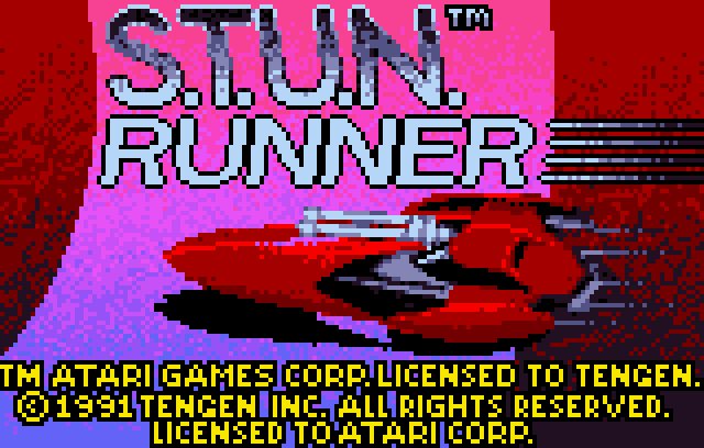 S.T.U.N. Runner - Screenshot
