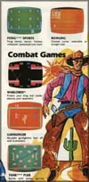 Page 3, Bowling, Gunslinger, Pong Sports, Tank Plus, Warlords