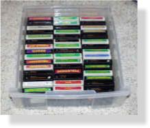 TI 99/4a Carts in Tray