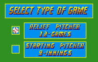 Relief Pitcher - Screenshot