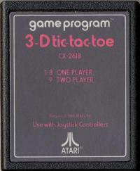 3D Tic-Tac-Toe - Cartridge