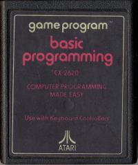 Basic Programming - Cartridge