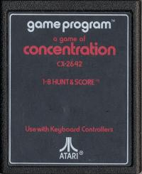 Game of Concentration - Cartridge