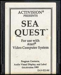 Sea Quest - Cartridge