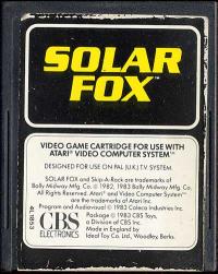 Solar Fox - Cartridge