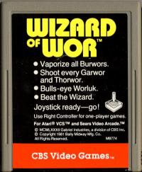 Wizard of Wor - Cartridge