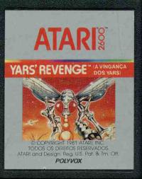 Yars' Revenge (A Vinganca dos Yars) - Cartridge