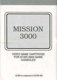 Mission 3000 - Manual