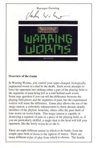Warring Worms - Manual