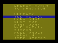 Sweat: The Decathlon Game - Screenshot