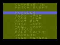 Sweat: The Decathlon Game - Screenshot