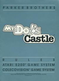Mr. Do!'s Castle - Manual