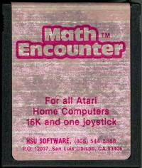 Math Encounter - Cartridge
