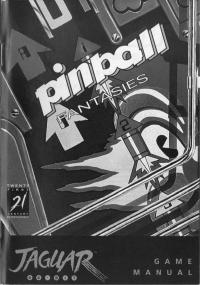 Pinball Fantasies - Manual
