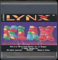 KLAX - Cartridge