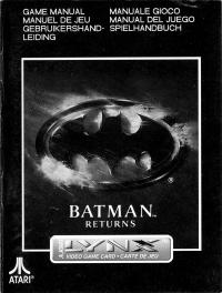 Batman Returns - Manual