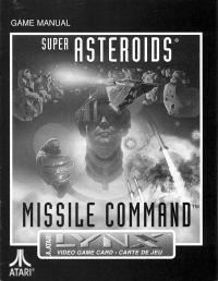Super Asteroids & Missile Command - Manual