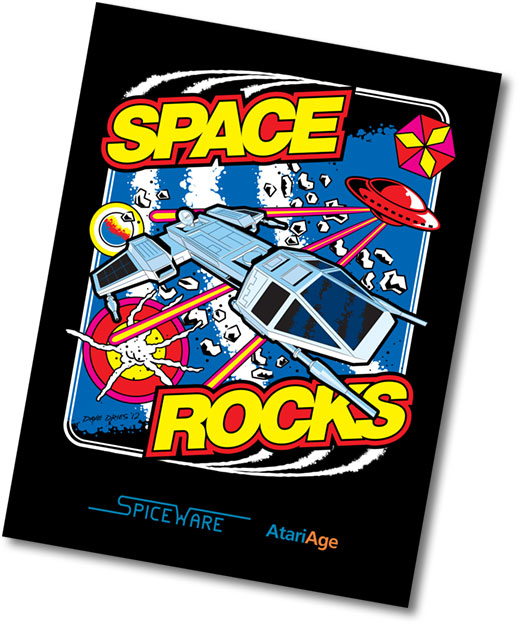 Space Rocks Poster