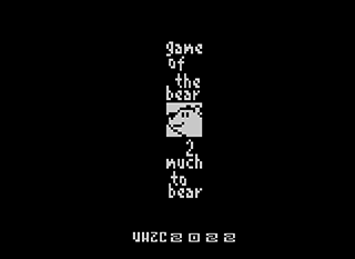 Game of the Bear 2 Much to Bear Screenshot