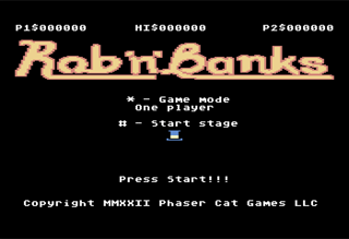 Rob 'n' Banks Screenshot
